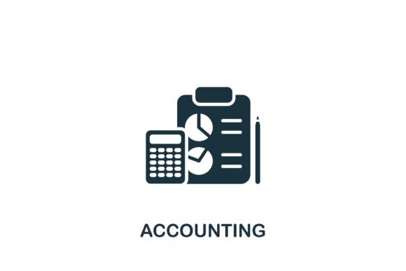 Accounting Icon: A Versatile Graphic for Branding and Marketing