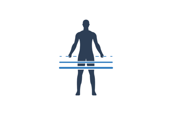 Body Scanning Icon - A Versatile Graphic for Modern Branding