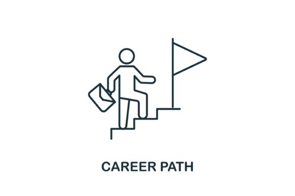 Career Path Icon for Crafting and Design