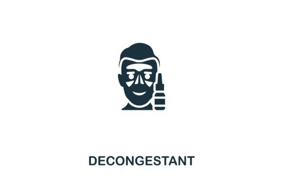 Decongestant Icon for Graphic Design Projects