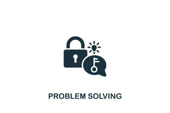 Problem Solving Icon for Modern Design Projects