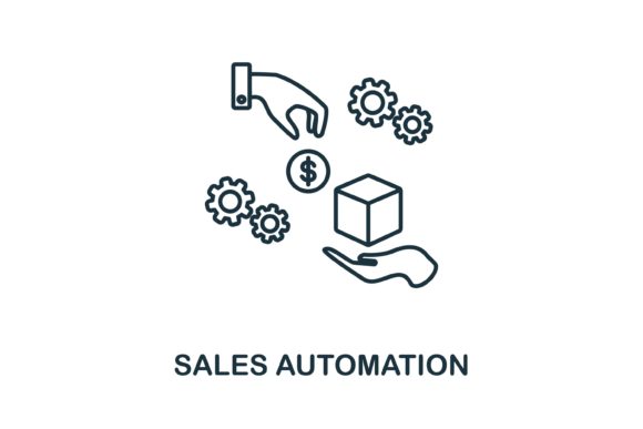 Sales Automation Icon for Handmade Projects