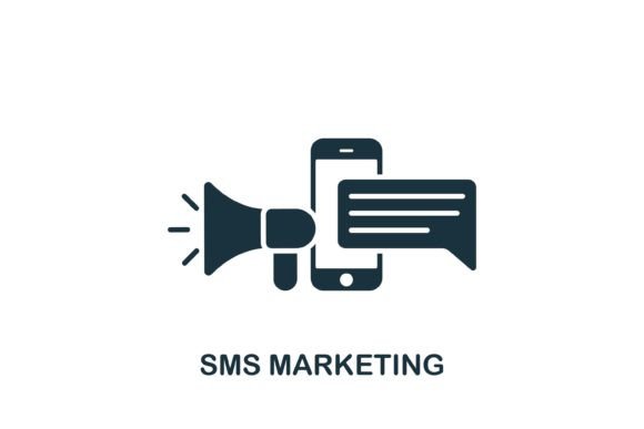 Sms Marketing Icon for Modern Graphic Design