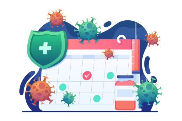 Time to Vaccinate Campaign Graphics for Editorial Use